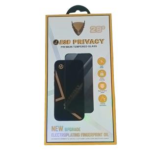 Folie sticla securizata ESD Premium Privacy 28  , pentru Xiaomi Redmi 13C 4G   5G, HD Ultra, 9H, Anti Spy, in blister