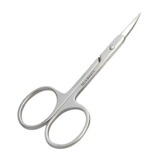 Forfecuta cosmetica, J47-V11 00013, unghii si par facial, 90 mm, argintie