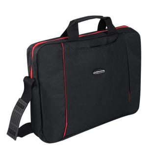 Geanta laptop Esperanza Salerno, 15.6  , poliester, curea reglabila, neagra
