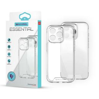 Husa spate de protectie pentru iPhone 15, Enviro Essential Premium Case, transparenta