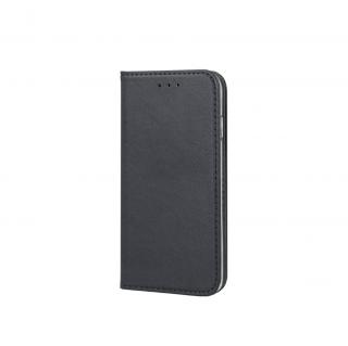 Husa tip carte, compatibila cu Samsung Galaxy A55 5G, premium flip book cu inchidere magnetica si functie stand, buzunar card, neagra