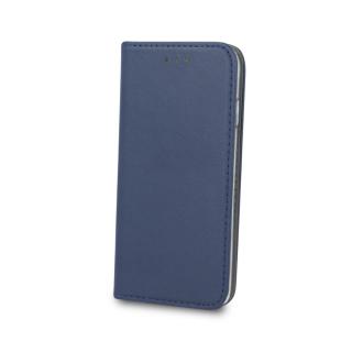 Husa tip carte, compatibila cu Xiaomi Redmi Note 13 5G, premium flip book cu inchidere magnetica si functie stand, buzunar card, albastru mat