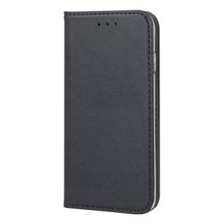 Husa tip carte, compatibila cu Xiaomi Redmi Note 13 Pro Plus 5G, premium flip book cu inchidere magnetica si functie stand, buzunar card, negru mat