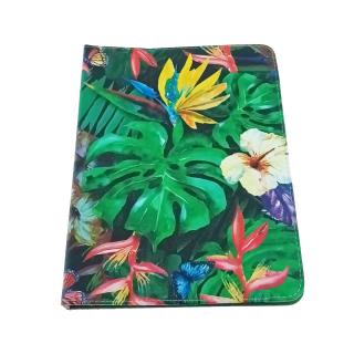 Husa universala tableta 9 - 10 inch, Fashion Style Nature, cu suport pliabil vizualizare, banda elastica, 270 x 204 x 22 mm, 237g, multicolor