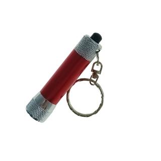 Lanterna tip breloc cu 3 led-uri, rosie