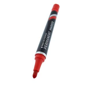 Marker permanent rosu, THINK U100,  cu varf rotund 1.5MM , pentru scriere pe orice suprafata