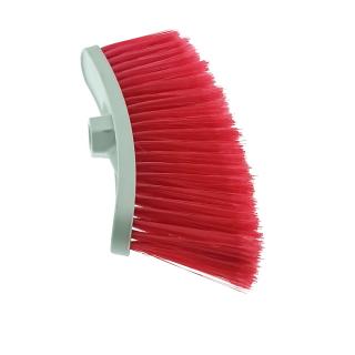 Matura curbata, dimensiuni 280 x 125 x 44mm, fara coada, lungime fire 90mm, din plastic, gri cu rosu