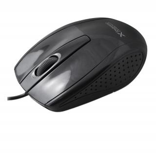 Mouse optic , Xtreme Bungee XM110K, USB, 3D, 1000dpi, cablu 1.2 m,  Negru