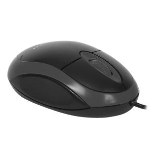 Mouse USB, Omega 43162 OM-06VB, 1200 DPI, 95x57x33mm, cablu 110cm , negru