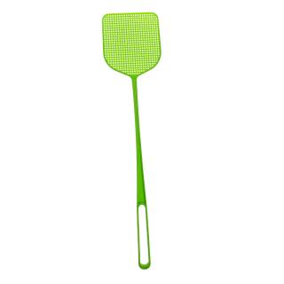 Paleta manuala Anti-Muste si Insecte cu maner flexibil, suprafata 130 x 115 x 2 mm, lungime maner 360mm, verde