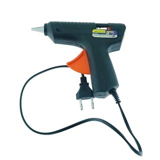 Pistol de lipit cu bara de silicon, diametru 11mm, putere 60W, dimensiuni 160x135x30mm, negru