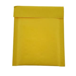 Plic anti-soc cu bule, 120 x 140 mm, TM-11896, cu clapeta de 30mm adeziva, galben