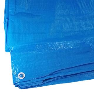Prelata multifunctionala, 4 x 6 m, 70g m  ², Topex, cu inele de prindere, albastra