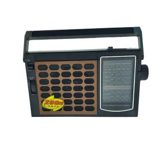 Radio portabil FM.TV MW SW1-9, antena telescopica, VT-42011, port iesire jack 3.5mm, dimensiuni 21 x 12.5 x 5.7 cm, ABS, negru