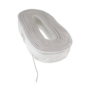 Rola 100 m cablu pentru difuzor, bifilar, 2 x 1.5mmp , alb