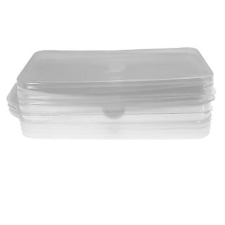 Set 10 blistere pentru ambalare huse smartphone, marime XL, dimensiune 180 (+30) x93 (+10) x 15 mm, alb cu transparent