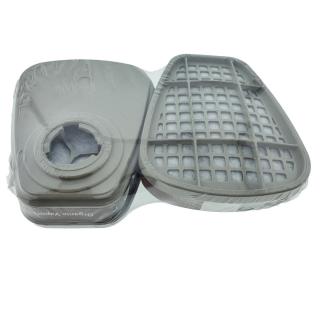 Set 2 cartuse filtrante FAE-31288, de inlocuire, pentru masca respiratorie