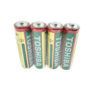 Set 4 baterii AA, Toshiba Heavy Duty, R6, 1.5V, ambalate in folie