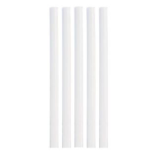 Set 5 bare din silicon transparent, 11.2mm diametru x 200 mm lungime, Megatec 10510, batoane rezerva pentru pistol de lipit