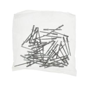Set 50 bucati pop nituri din otel si aluminiu, 3.2 X 16 mm