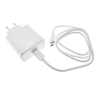 Set incarcator retea 45W, PD, cu port USB-C si cablu cu conectori USB-C , 10451, alb