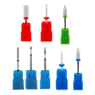 Set manichiura si pedichiura cu 8 freze de ingrijire unghii pentru masinile de frezat cu cap , ztwist  lock,