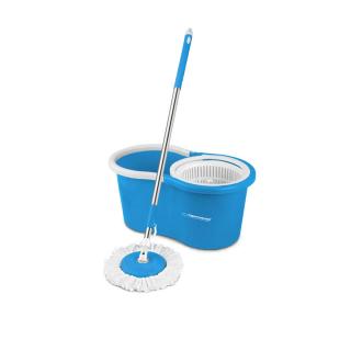 Set mop rotativ, Spin Mop Perfect Clean 96405, cu galeata 8l si storcator, rotire 360 grade