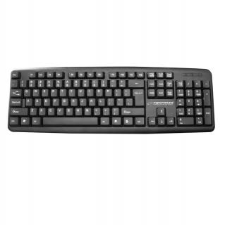 Tastatura Esperanza EK134 Amarillo, cu cablu 145 cm si conectare USB, neagra
