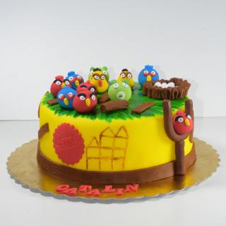 Angry birds pe galben