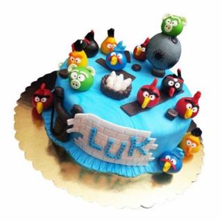 Tort Angry Birds ice rotund