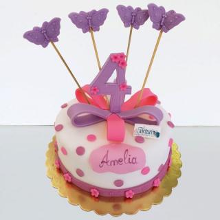 Tort aniversar cifra 4