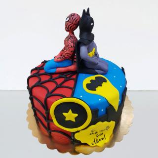 Tort Batman si Spiderman