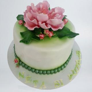 Tort bujor roz