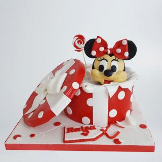 Tort Capul lui Minnie in cutie