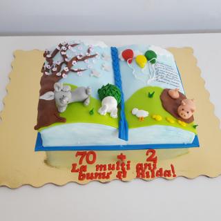 Tort carte de povesti pentru copii