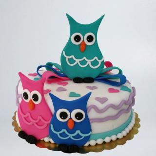 Tort cu 3 bufnite
