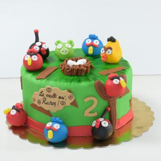 Tort cu Angry birds   Rares