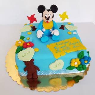 Tort cu Baby Mickey