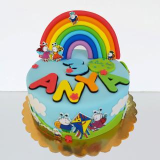 Tort cu buburuze 2D