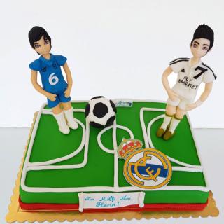 Tort cu Fotbalisti in picioare Real Madrid