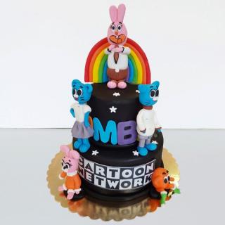 Tort cu Gumball si prietenii
