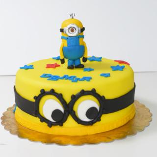 Tort cu Minion cu ochelari