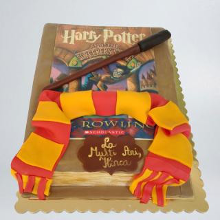 Tort cu poza Harry Potter si fular