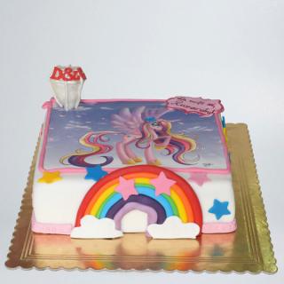 Tort cu poza My Little Pony