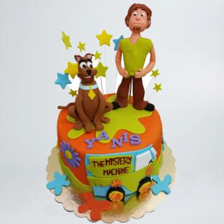 Tort cu Scooby Doo si Shaggy