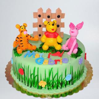 Tort cu Winnie, Tigrila si Purcelusul