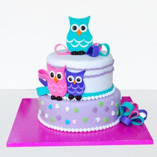 Tort etaj cu bufnite