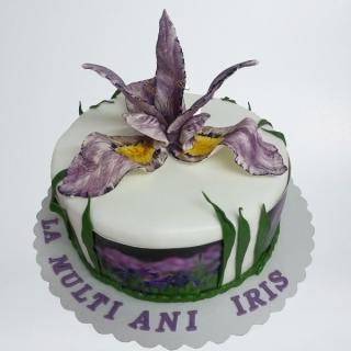 Tort floare de Iris