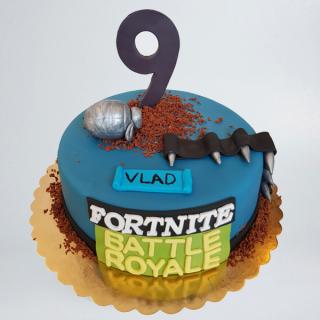 Tort Fortnite cu cifra 9