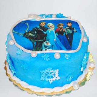 Tort Frozen cu poza
